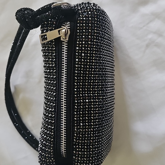 Black Beaded Bag Elegant Women\'s